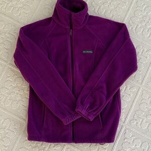 Columbia Women's Purple Fleece Jacket